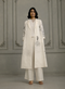 Wabi reverie ivory jacket set
