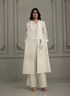 Wabi reverie ivory jacket set
