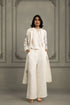 Wabi reverie ivory jacket set