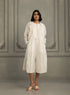 Wabi reverie ivory jacket with jumpsuit set
