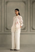 Wabi reverie ivory shirt with pants