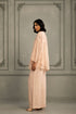 Wabi reverie old rose shirt with flared pants