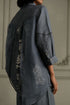 Wabi reverie stone blue shirt with flared pants