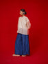 Wander ivory and mustard top