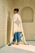 White isha dupatta