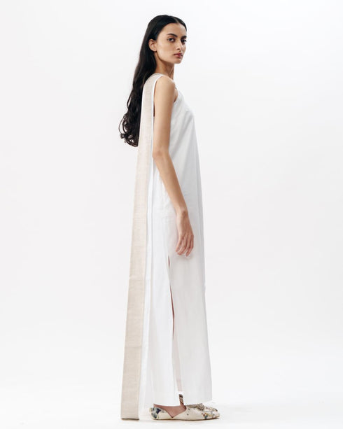 White one shoulder dress