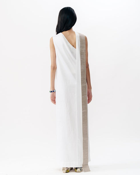 White one shoulder dress