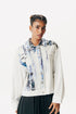 White printed shacket