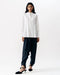 White strap detail shirt