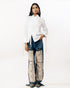 White tiki detail shirt