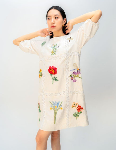 Whispering garden dress