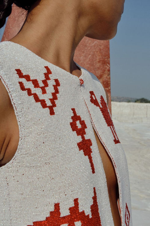 Wuna beaded vest