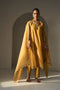 Yellow pavit dupatta