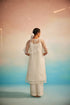 Yuugen ivory organza kurta set
