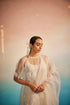 Yuugen ivory organza kurta set
