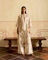 Zahara ivory and silver embroidered jacket