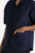 Zeus navy blue shirt