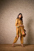 Zing ochre kurta with pants