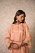 Zing peach kurta set