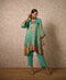 Zing sea green kurta with pants