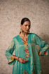 Zing sea green kurta with pants