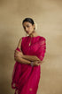 Ziya hot pink sari set