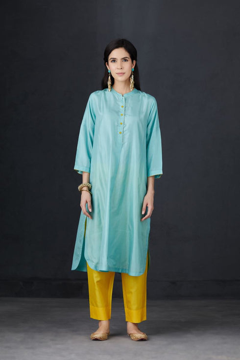 Brih aqua sun tunic trouser set