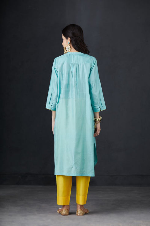 Brih aqua sun tunic trouser set