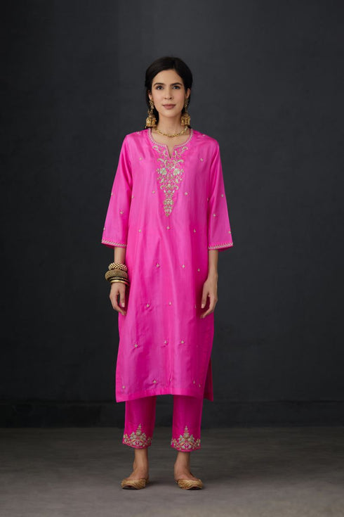 Brih rose tunic set