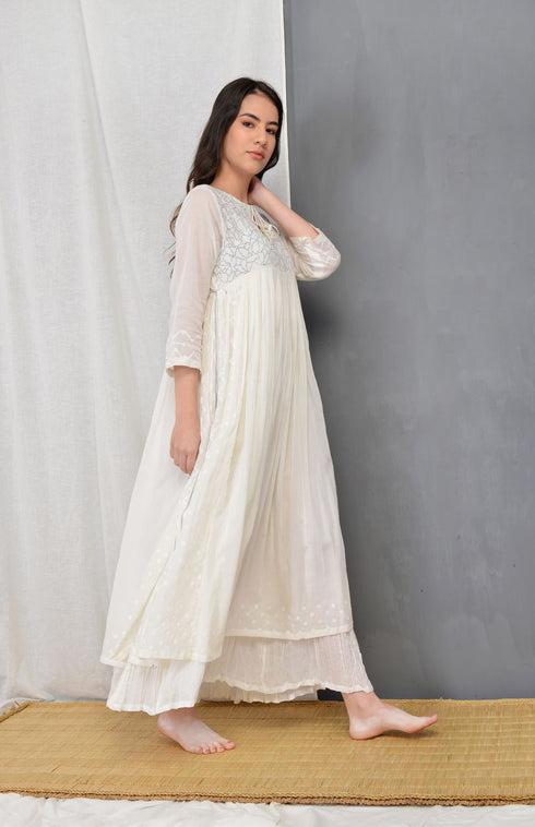 Ecru Daisy Myoho Summer Dress