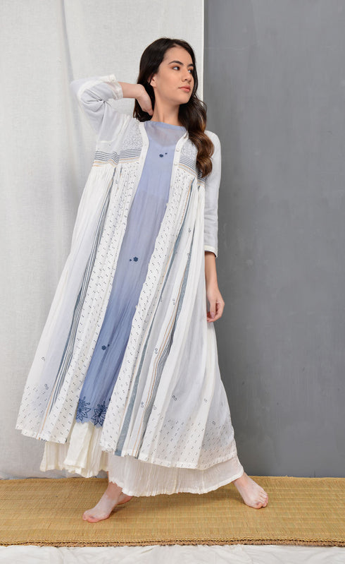 Ecru Daisy April Overlay Jacket