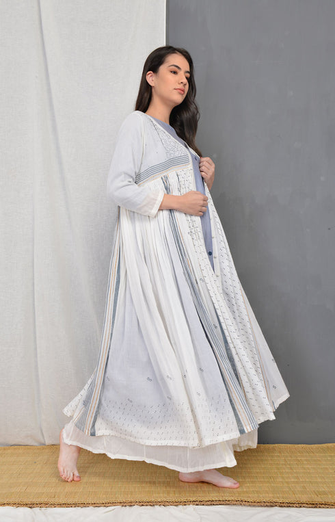 Ecru Daisy April Overlay Jacket