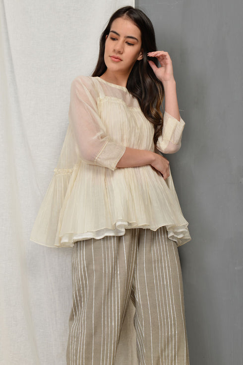 Ecru Daisy Anne Tunic