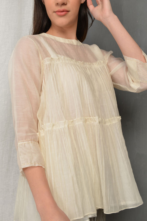 Ecru Daisy Anne Tunic