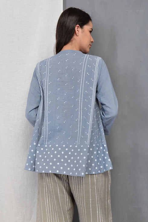 Blue Grey Slate Carter Tunic
