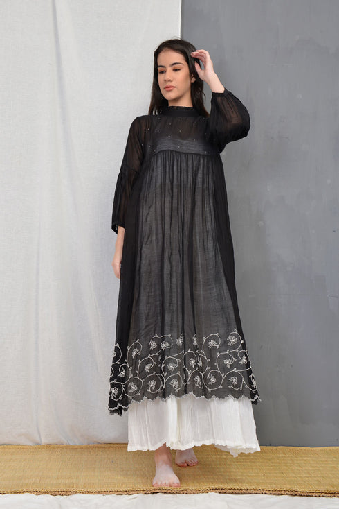 Black Charcoal June Summer Dress