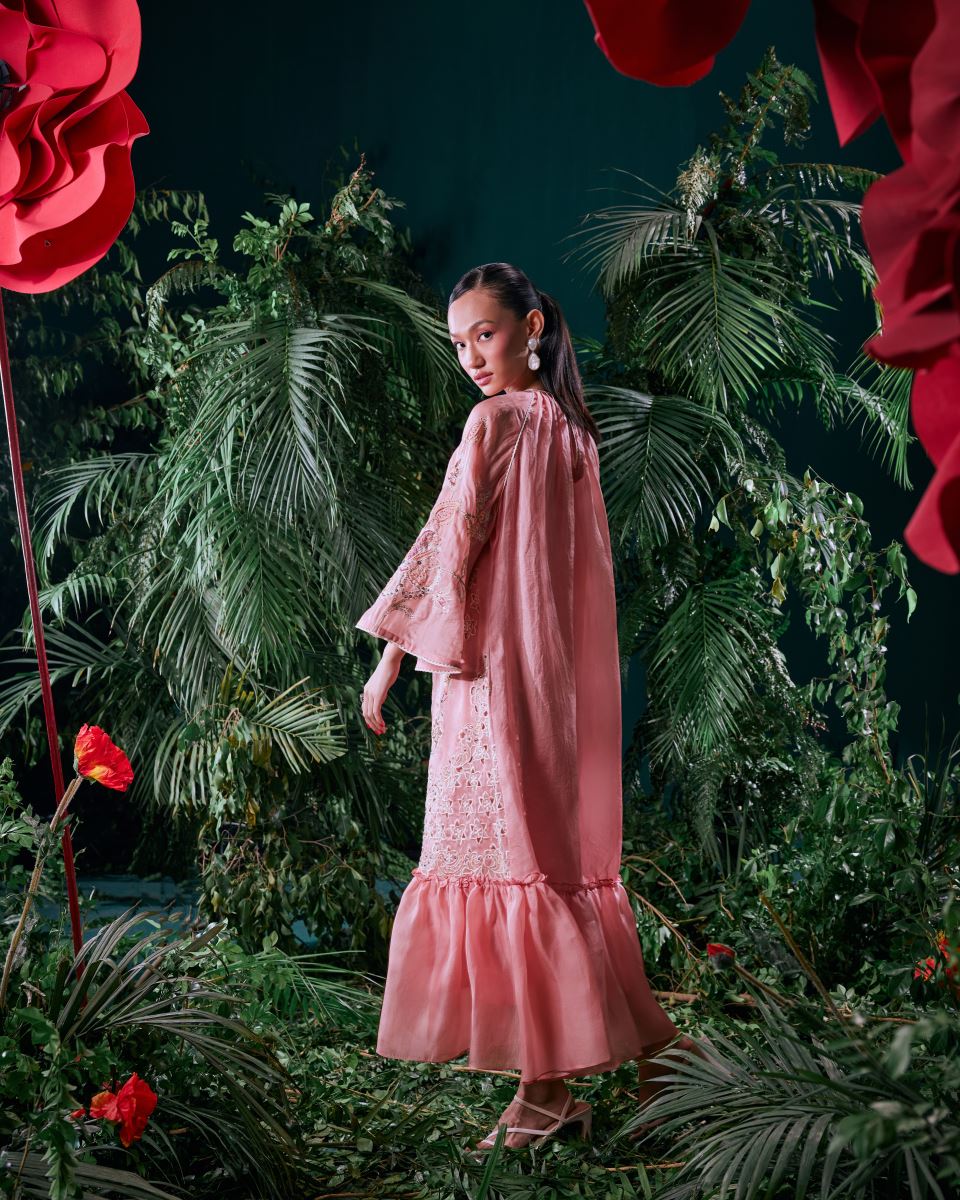 Eden Dress - Pink Dot Bloom main image 1