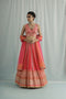 Fsuchia kara lehenga set