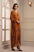 Rajdeep ranawat mustard printed bandhani silk crepe dress