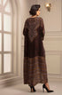 Rajdeep ranawat black printed bandhani silk crepe dress