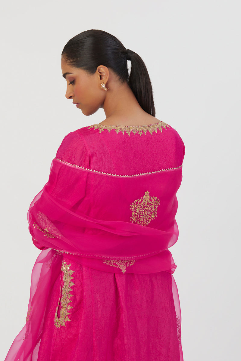 Deepa Store Buy - Deepa fuchsia dupatta | Elan Store