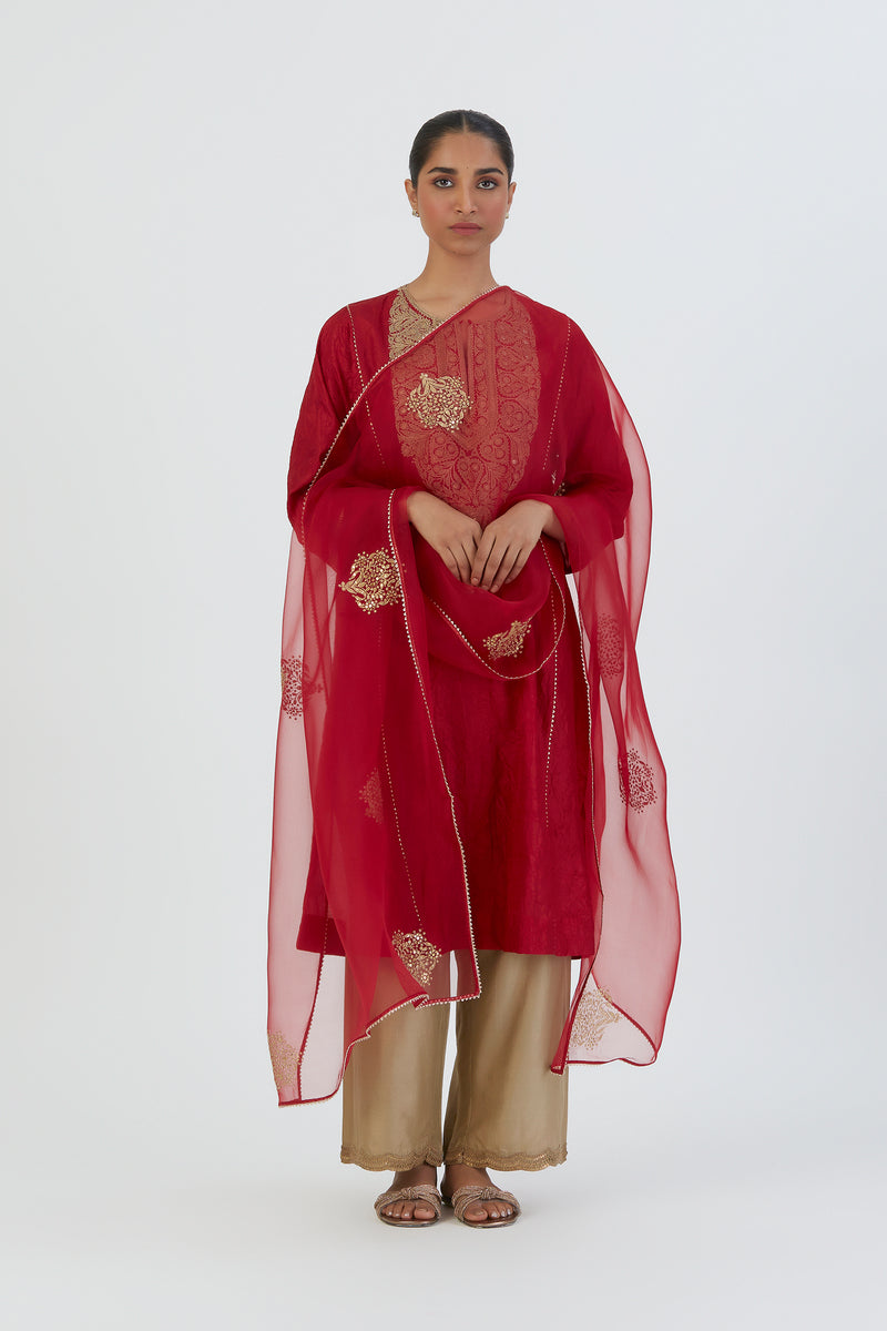 Deepa Store Buy - Deepa red dupatta | Elan Store