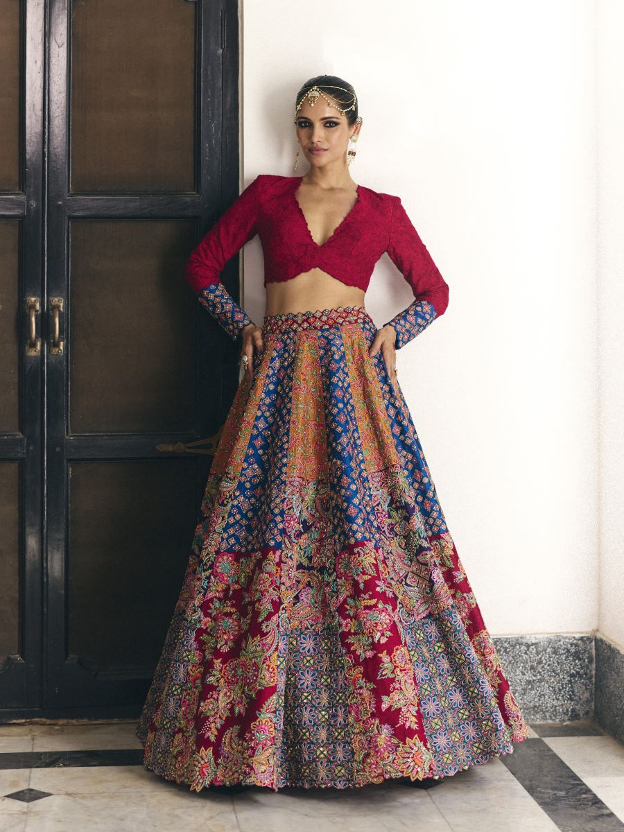 Ellisiana Lehenga set main image 1