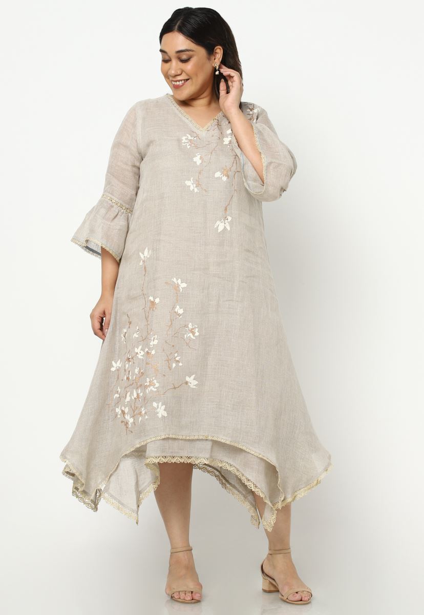 Buy - Kaveri natural cotton burst twirl dress