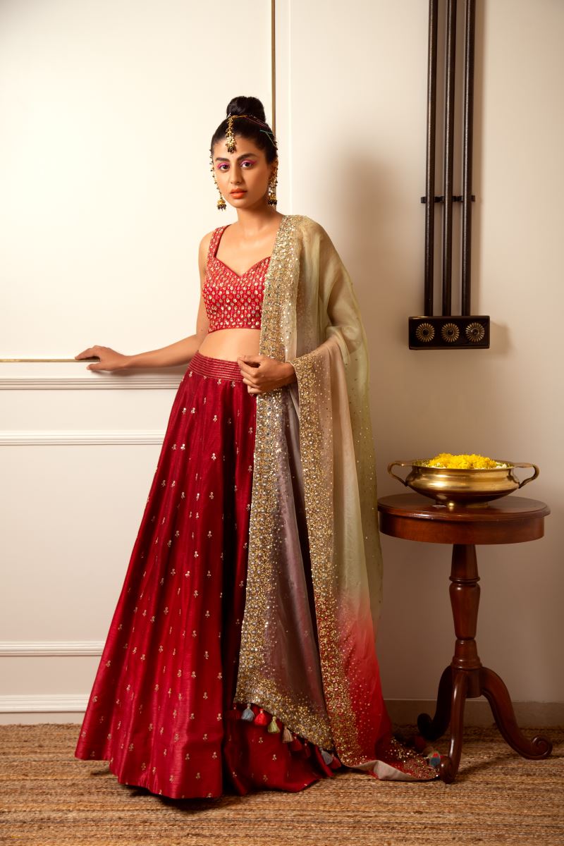 Latest Red Lehengas for Bride-to-be's in 2021 - WedJoin